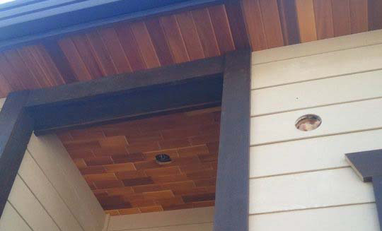 Kelowna Wood Soffit